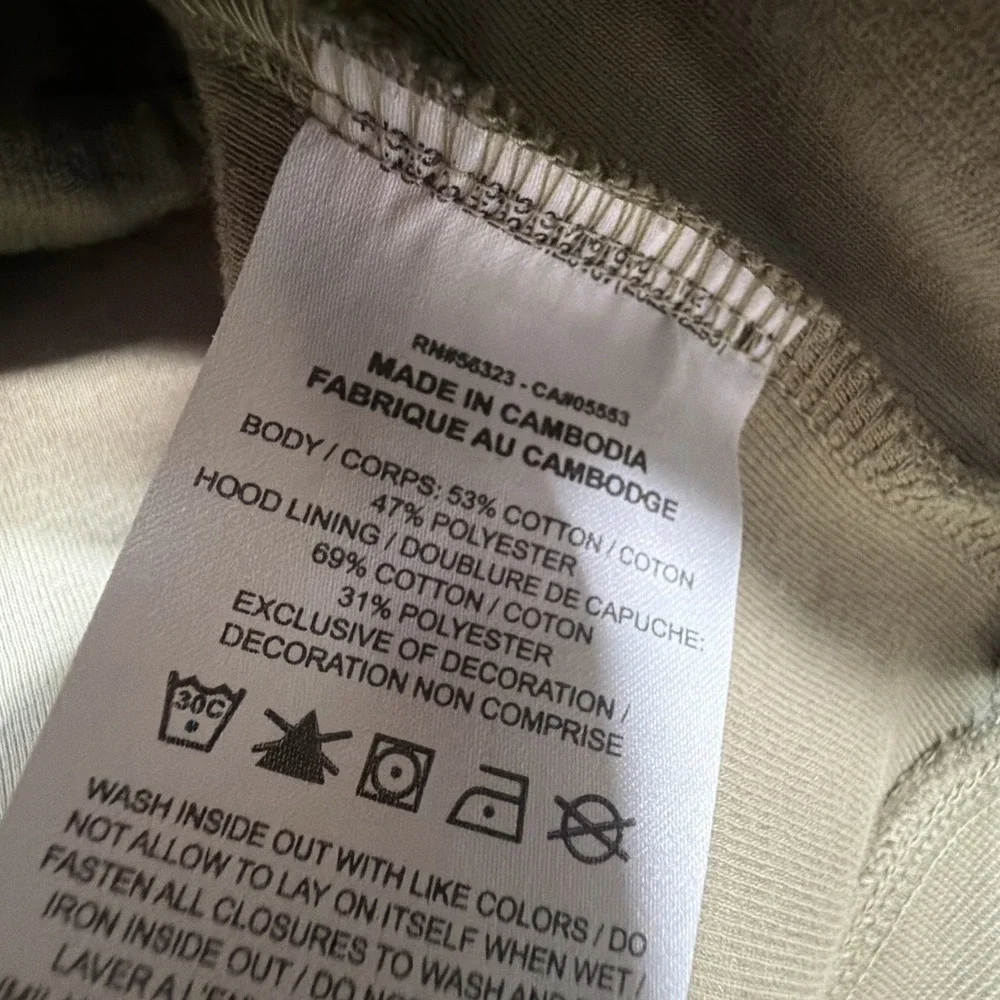 Nike Tech Fleece Full Zip Hoodie Sweatshirt Boys XL Khaki Tan Kids School Jacket